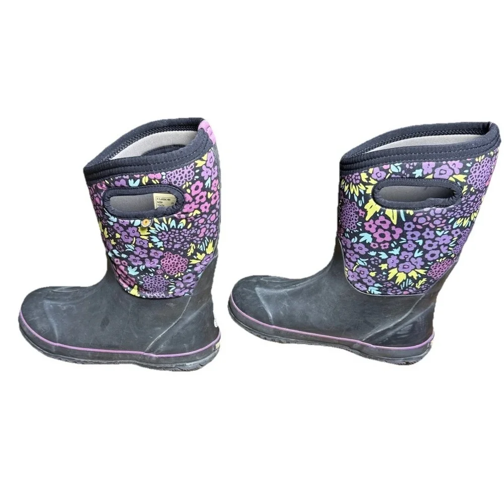 Bogs Classic Northwest Garden  Waterproof Insulate Rain Boots Shoe Youth 4 EU 37